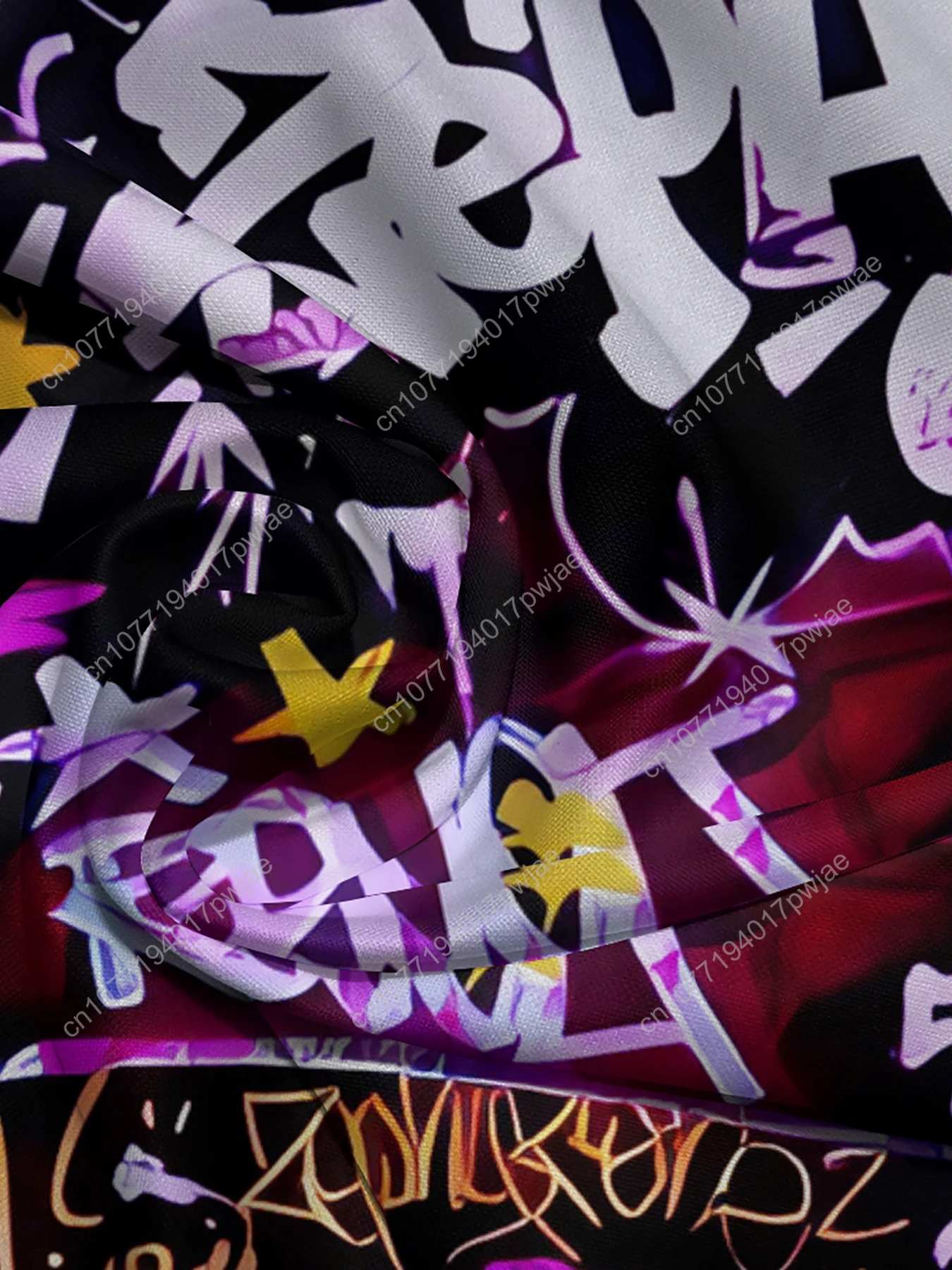 [Идельный подарок для мужчин] Мужская толстовка с капюшоном в стиле граффити — пуловер с принтом граффити на все тело, свитер с капюшоном и капюшоном на шнурке,