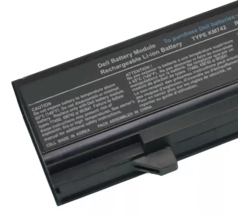 .。for DELL E5400 E5410 451-10616 PP32LA PP32LB KM769 Battery.。