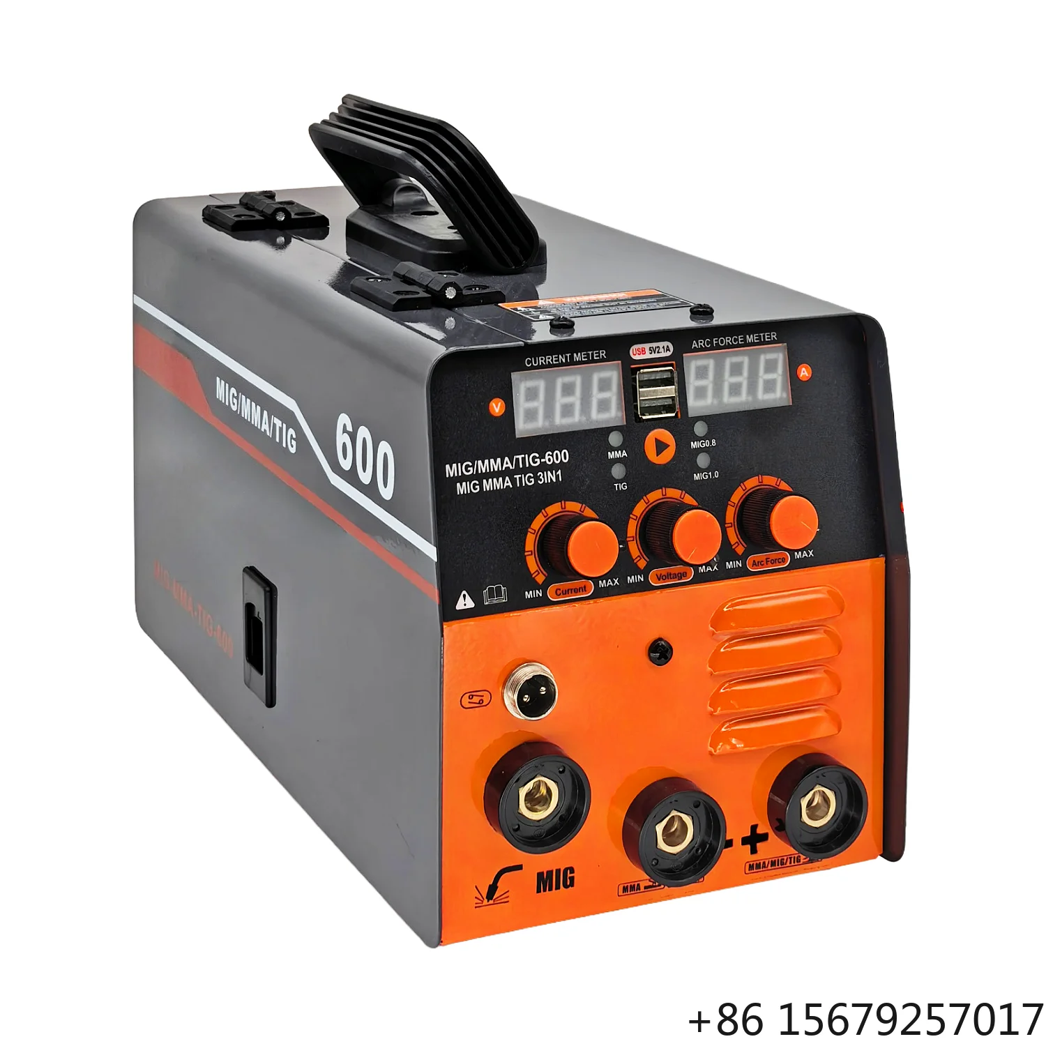 Guaranteed Quality MIG-600 Inverter Welder Gasless MIG 110V 220V 3-in-1 MMA MIG TIG Lift Welding Machine No Gas Welder