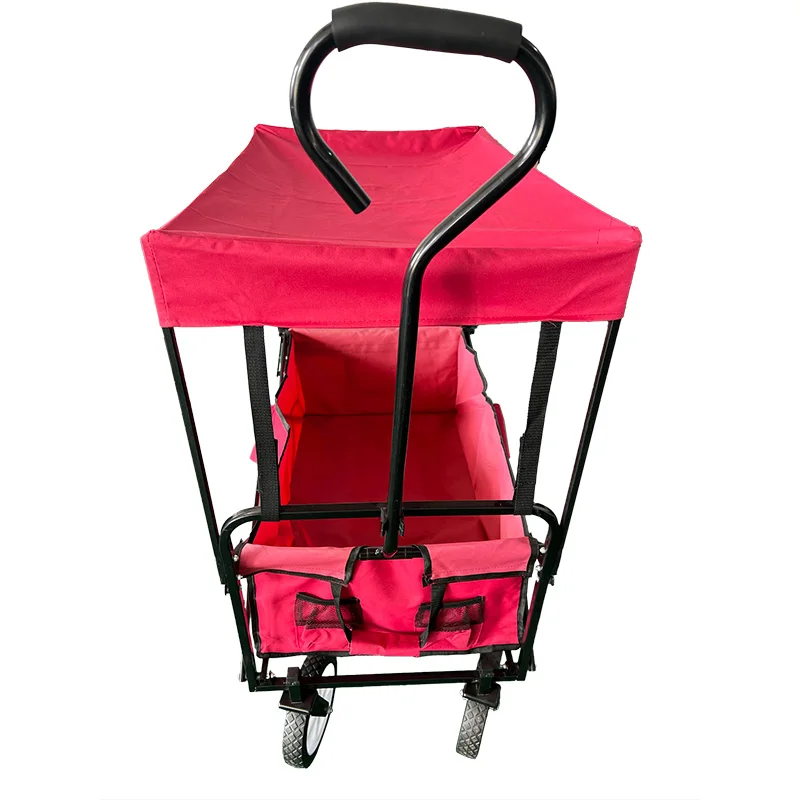 Higher Quality Camping Cart Trail Collapsible Folding Beach Wagon for Outdoor Garden Beach - view 4