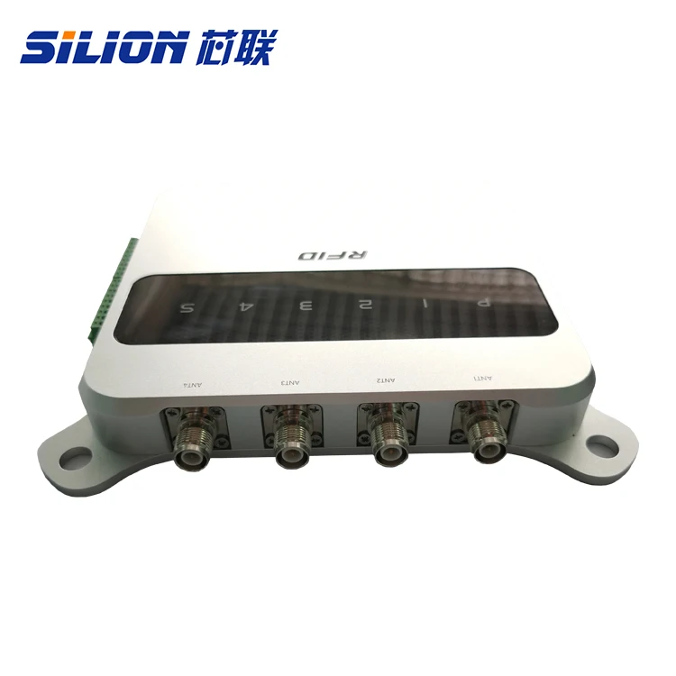 Silion SLR5621 4port RFID UHF POE Linux 4G WIFI Reader for  Reading Long Range UHFTag