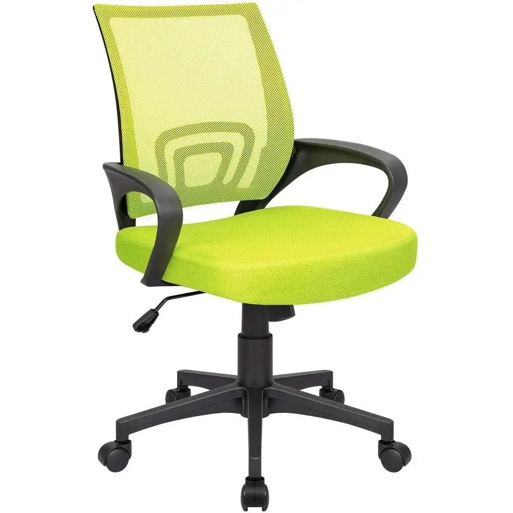 chaise-de-bureau-en-maille-reglable-soutien-lombaire-accoudoir-vert-recommande