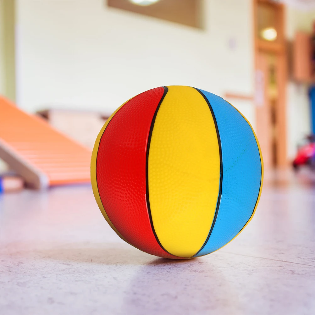 

5 Pcs Inflatable Small Ball Parent-child Kids Toys Solid Pvc Beach Balls
