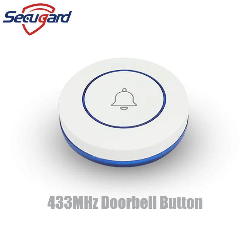 433MHz SOS Taste Türklingel Wireless Notfall Taste Ältere Childre Panic Pflegeperson Pager Für Unsere Smart home Security Alarm