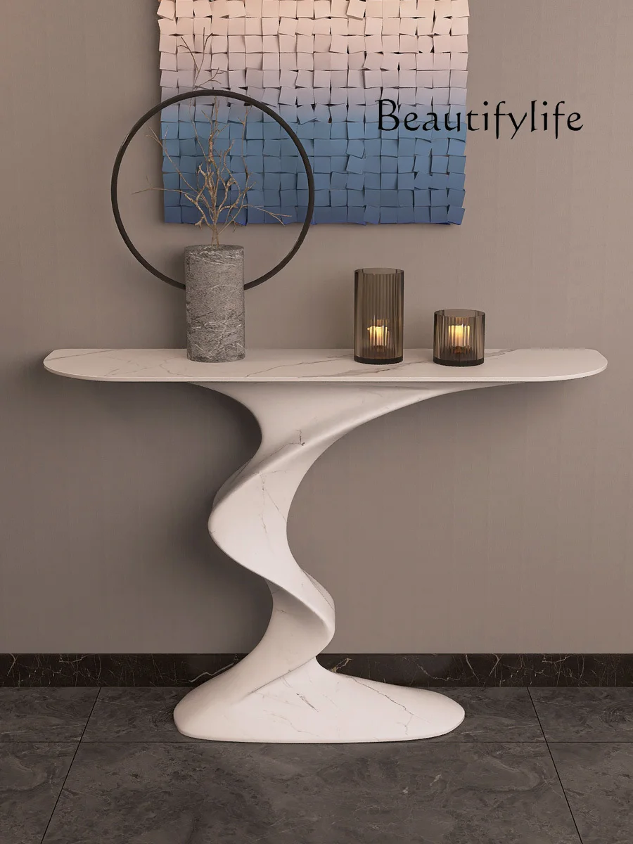 

New Chinese Style Welcome Pine Console Italian Style Light Luxury Designer Corridor Console Tables End