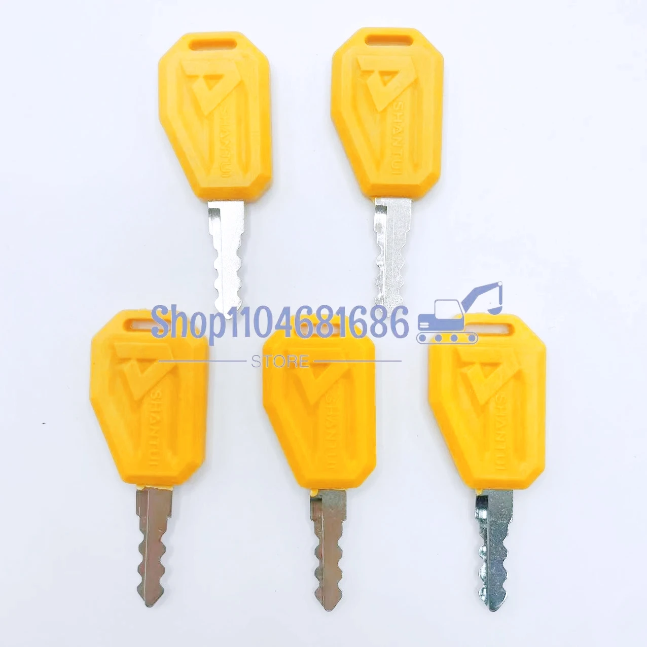 2/5/10PCS For Shantui Ignition Key For SD13 SD16  SD17 SD22 SD60 SD75 SD130 SD160 Bulldozer