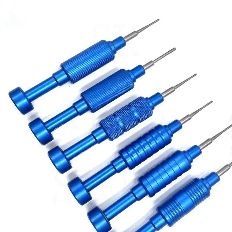 Cacciavite di precisione 3D SW-8057 Serie di pistole in acciaio Phillips Y 0.6 Torx 1.2 T2 1.5 0.8 Cacciavite per strumento di riparazione del telefono cellulare