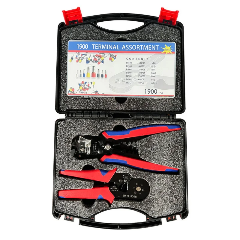 Upgraded Multifunctional Automatic Stripper Carbon Steel Wire Range Crimping/Cutting/Stripping For Profession Electricians