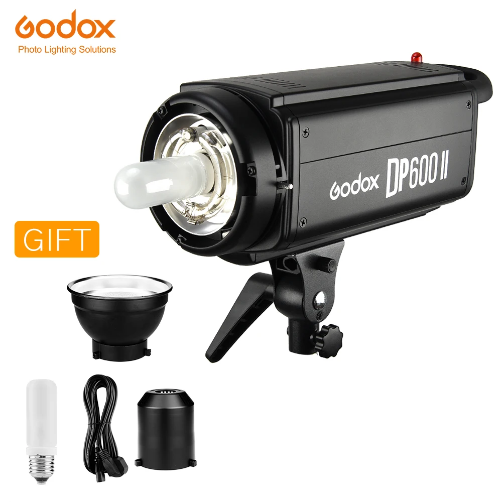 DP600II DP600 II 600Ws GN80 Professional Studio Strobe with Built-in  2.4G Wireless X System Offers Creative Shooting