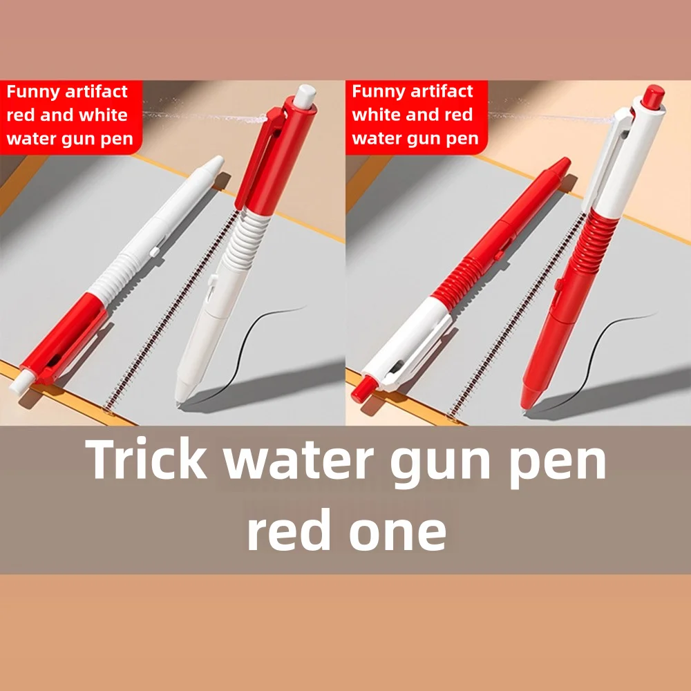 Pack 3 Bolígrafos Pistola De Agua - Bromas Divertidas Y Escritura Suave Para Cualquier Ocasión