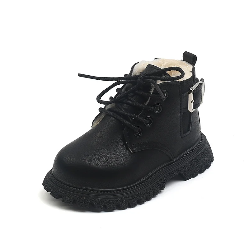 2023 Children Casual Shoes Autumn Winter Snow  Boots  Fashion  Soft Anti-slip  Boots  Kids Sport Shoes