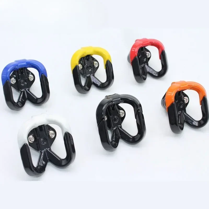 

SEAMETAL Motorcycle Helmet Hook Holder Hand Bag Double Hook Luggage Bag Hangers Aluminum Alloy Motorcycle Hooks Accessories