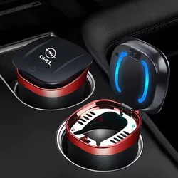 Car Ashtray Multi-functional LED Light Convenient Cigar Ashtray For opel astra j corsa d astra astra k vectra bvectra b insignia