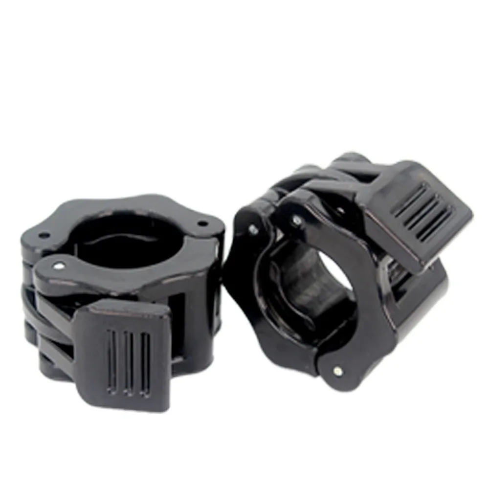 

Пара быстросъемных зажимов для штанги 25/30 мм, шестигранные, для гантелей, с поворотным замком, пластиковые, универсальные, для штанги Ezor