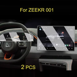 Tempered glass screen protector For ZEEKR 001 007 2024 2025 car GPS Navigation and Dashboard anti-scratch accessories