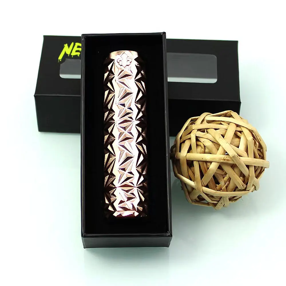 SXK Durga Negus Mod Son สไตล์ Mod Mod ทองคำสีกุหลาบทองเหลือง18650 Hybrid 24มม.หลอด Mod Fit Kayfun X mtl Rta