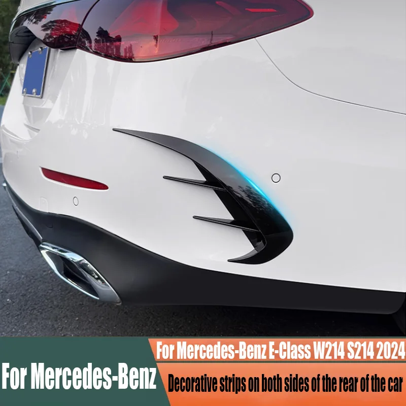 

Decorative strips on both sides of the rear of the car car exterior decoration products For Mercedes-Benz E-Class W214 S214 2024
