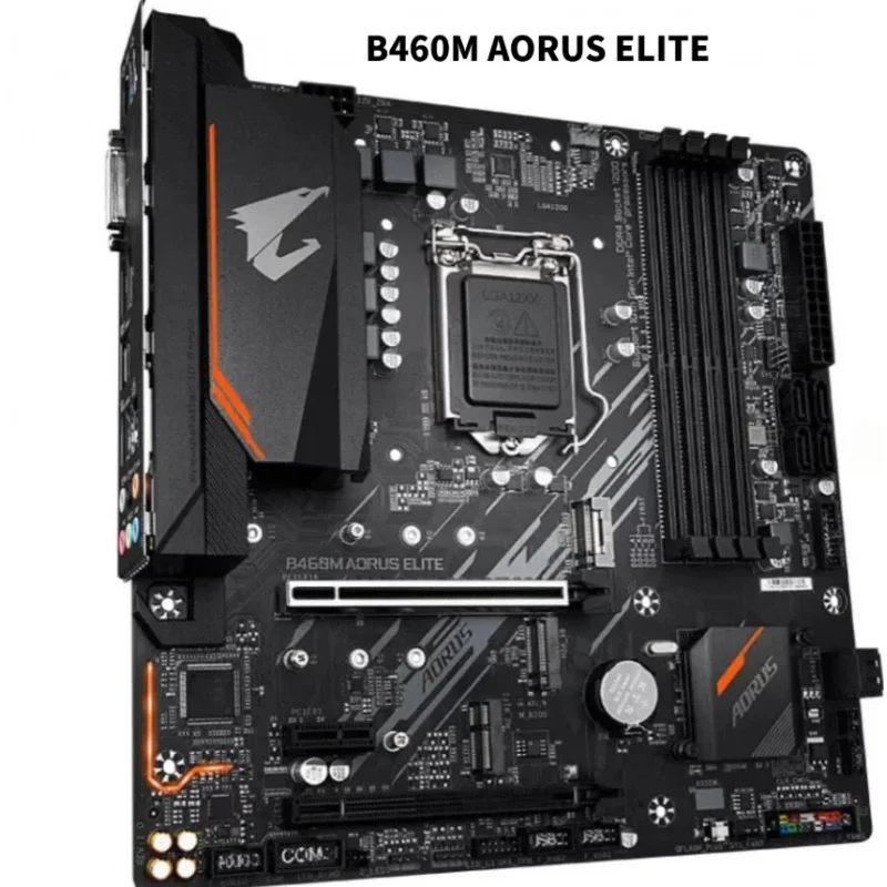 

Материнская плата GIGABYTE B460M AORUS ELITE LGA1200 Intel B460 mATX DDR4