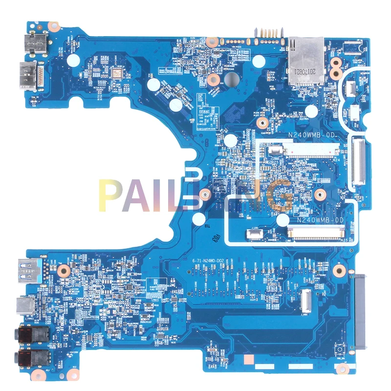 Imagem -06 - Laptop Mainboard para Asee Notebook Motherboard Teste Completo Vjf155f11x 671-n24w0-d02 I5-7200u I7-7500u 6-77-n250wu0a-n024e