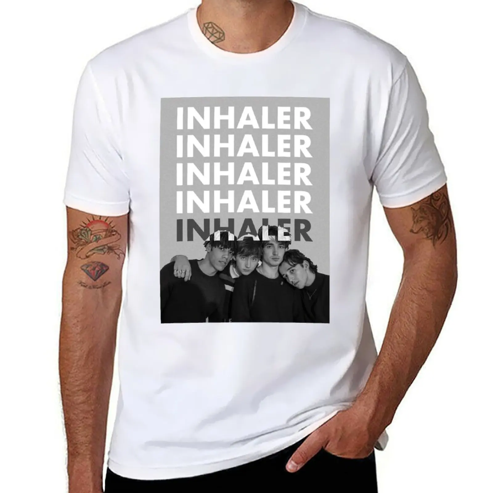 

Inhaler T-Shirt funny t shirts man t shirts for man cotton soft man t shirts for men T-Shirt