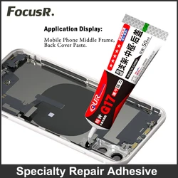 Musttby G17 Multipurpose Strong Adhesive Glue Border Sealant For Mobile Phone Back Cover Middle Frame Touch Screen Repair Tool
