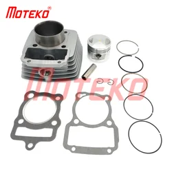 BX1404033 CG150 62MM CYLINDER AND PISTON KIT WITH 15MM PISTON PIN 4T 162FMJ 150CC ENGINE PARTS FOR CHINESE MOTORCYCLES ATV