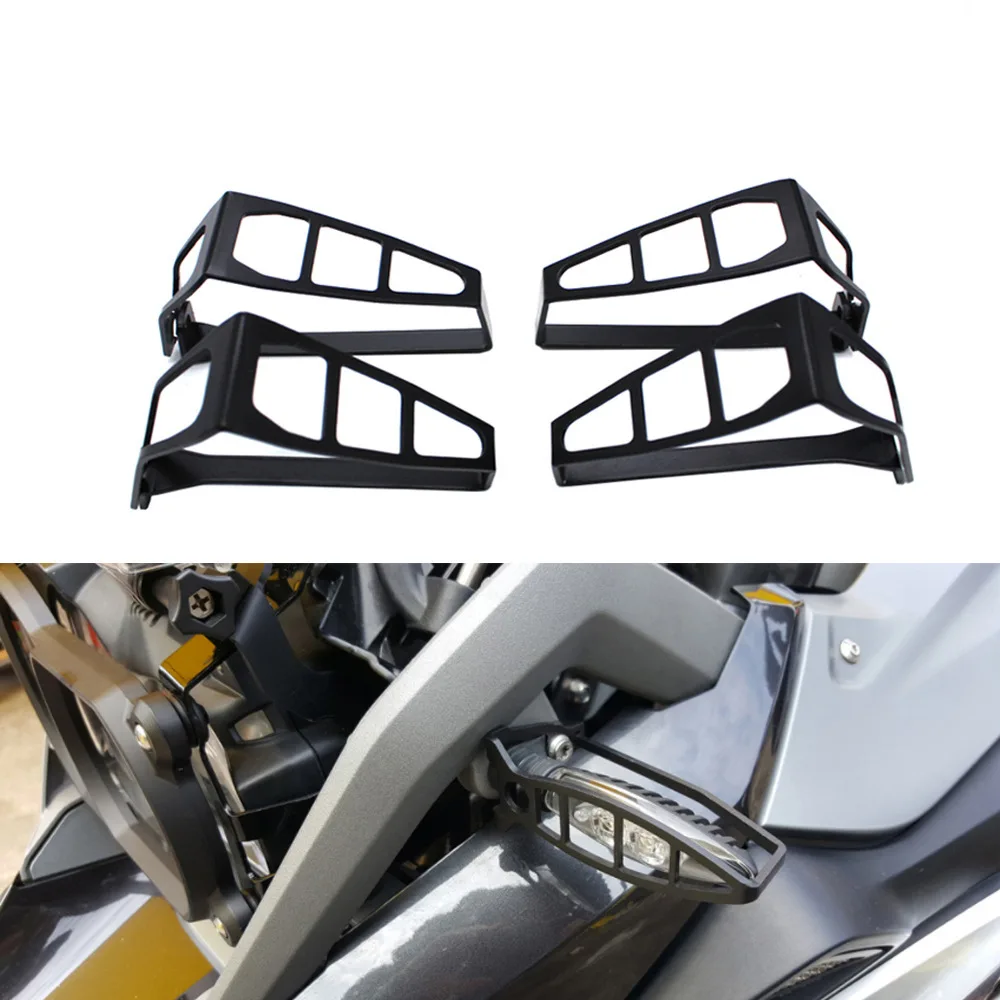 

Motorcycle Turn Signal Protectors LED Anti-Scrash Cover for ZONTES 368G Universal Fit Indicator Light Crash Protection