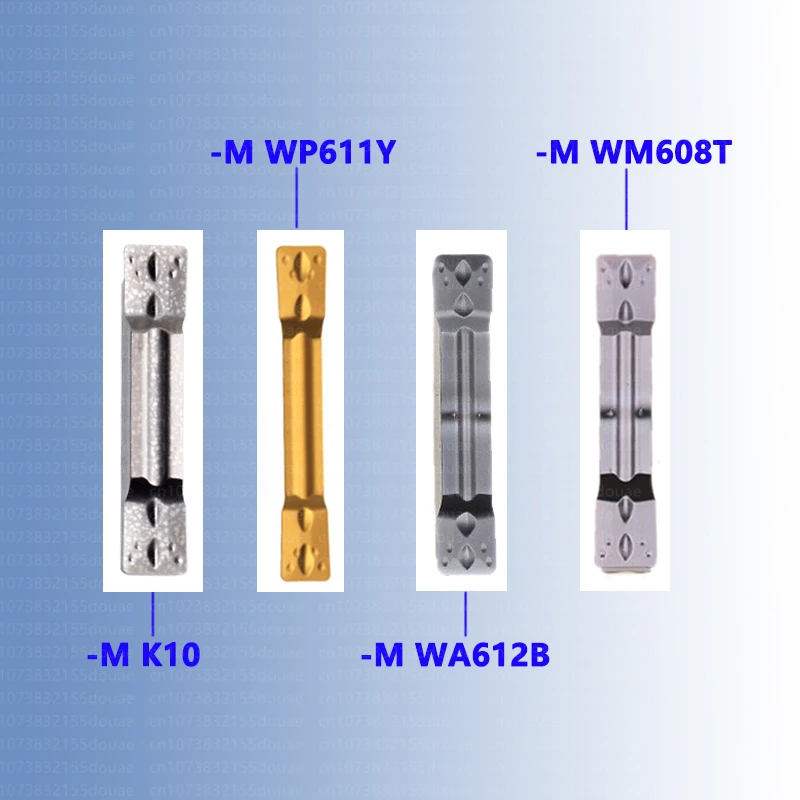 Grooving Carbide Inserções para Aço e Alumínio Cnc Cutter Tools Mgmn Mgmn150-g Mgmn200 Mgmn250 Mgmn300-m Mgmn500 Mgmn600