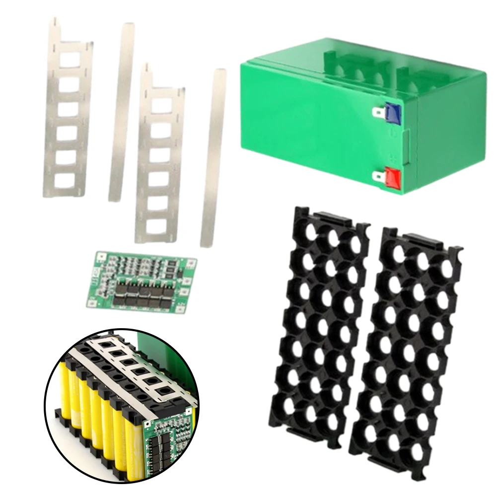 12V 7Ah Battery Case Holder Accesories Empty Box For 18650 Battery Holder Nickel Strip PCB Board High Quality Tool Parts