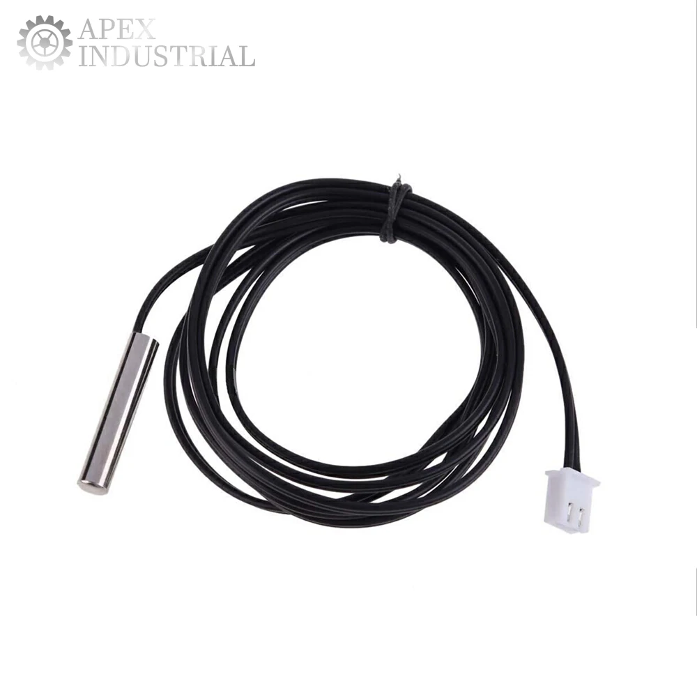 Câble thermique étanche 10K 1% 3950, 1m, thermistance NTC, capteur de température pour climatiseur e