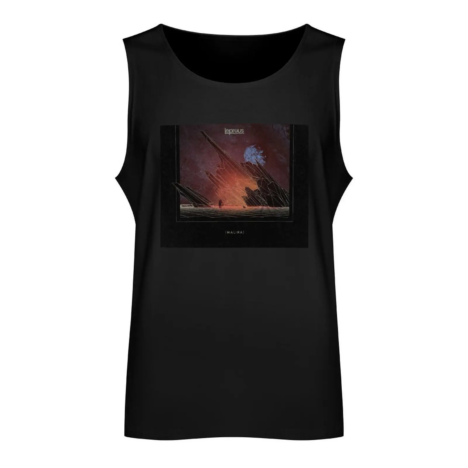 Leprous - Malina Album Art Sticker Tank Top sleeveless Men's t-shirts muscular man Men's gym clothing