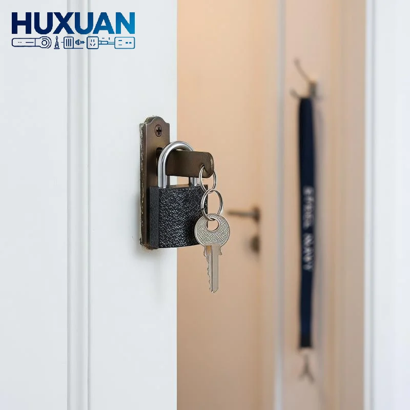 Heavy Duty Alloy Steel Padlock Solid Copper Core Pry Resistant Anti Theft for Home Gate Warehouse Patio Shed Use