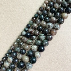Genuine Semi-precious Natural Russia Mixed Colors Phlogopite Stone Round Loose Beads 6 8 10MM For Jewelry Making DIY
