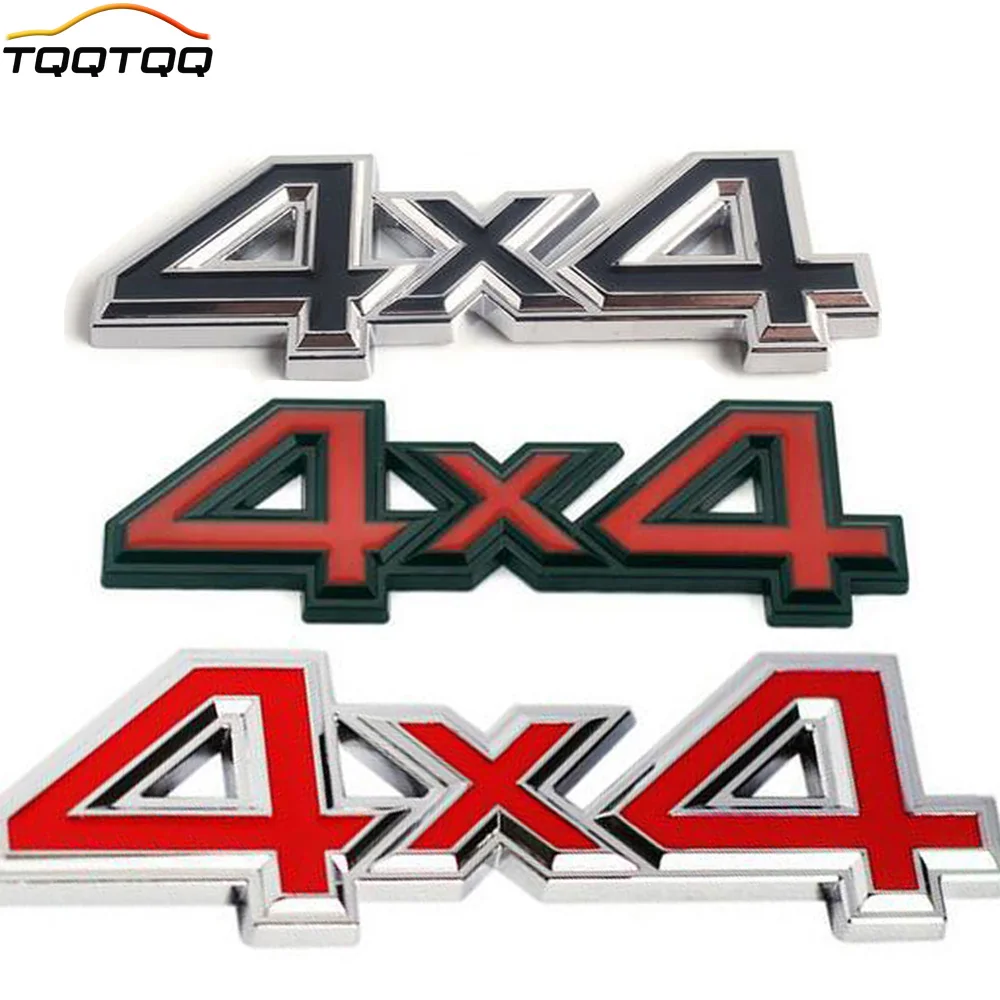 

3D Metal 4X4 Four-Wheel Drive Car Sticker Emblem Badge For Jeep BMW Ford Volvo Nissan Mazda Audi VW Honda Toyota