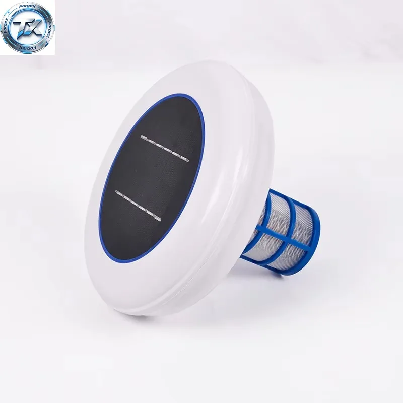 

【Multi-functional】Solar Pool Ionizer Cleaner Copper Silver Ionization for Swimming Pools Ion Purifier SPA Algae Resistance Lower