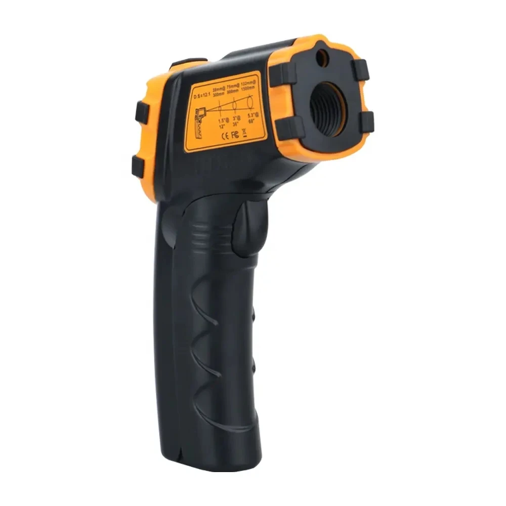 AE320 Non Contact Wireless Digital Ir Laser Infrared Temperature  Gun Thermometer For Industrial Household