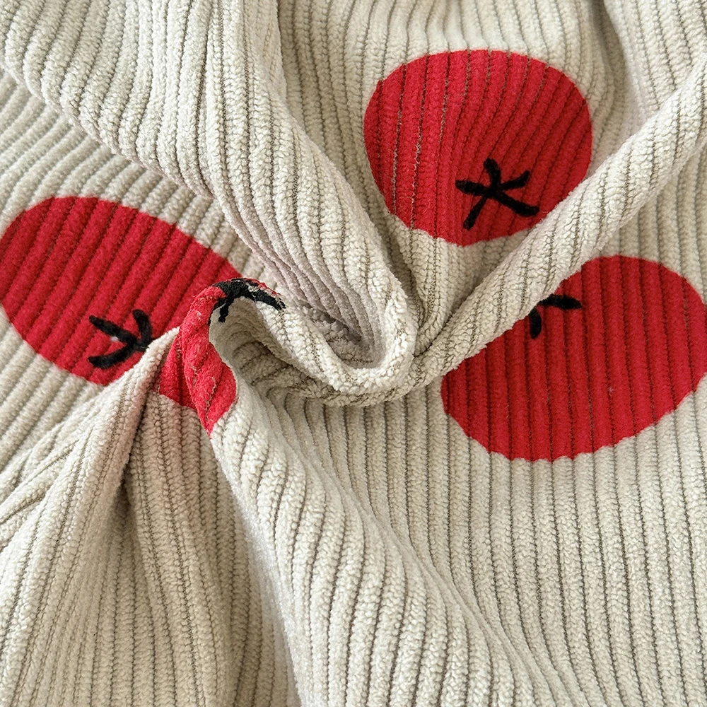 MILANCEL Babyhosen 6M-3T Baby Jungenhosen Niedliche Schleifen-Punkte Kleinkind Freizeithosen Herbst Cordhosen für Babymädchen – Detail 34
