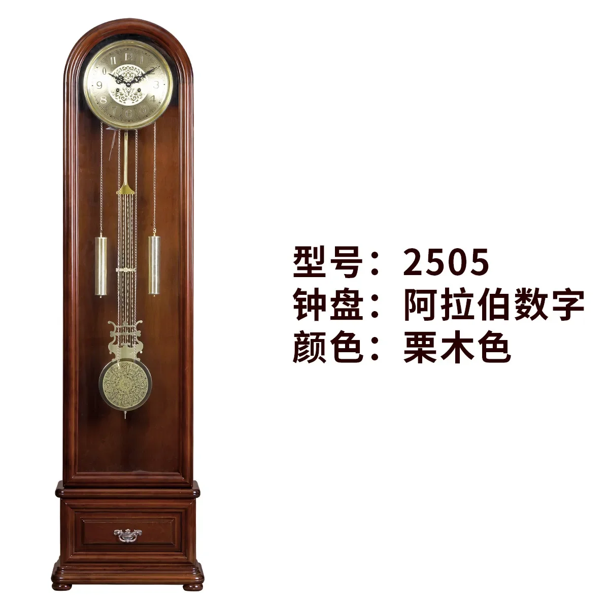 

Европейские напольные часы с ящиком. Атмосферная гостиная. Механические часы из массива дерева. Классические хронометражные китайские часы.