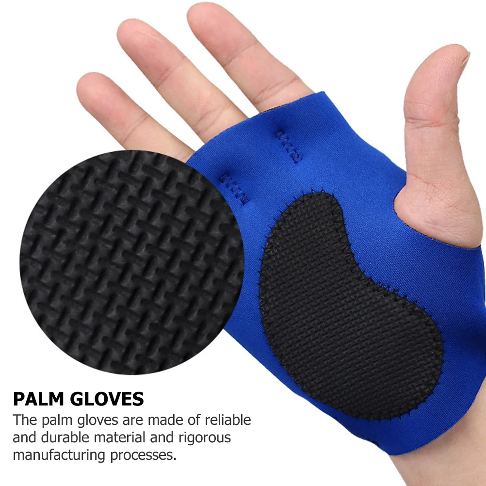 

1Pair Anti-Slip Exercise Gloves Breathable Half-Finger Palm Guards for Outdoor Sports Bike Riding Motorcycling Driving Lifting