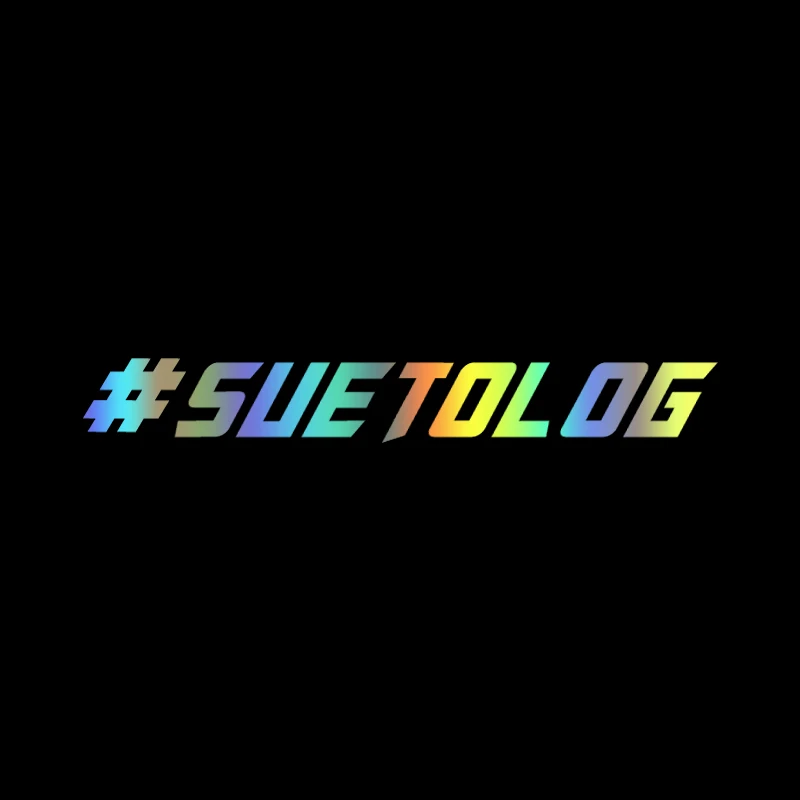 41605# Die-Cut Vinyl Decal #SUETOLOG Car Sticker Waterproof Auto Decors on Car Body Bumper Rear Window 3