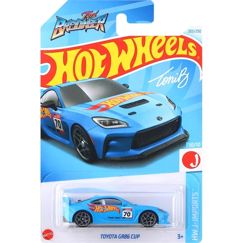 Original Mattel Hot Wheels Car 1/64 Diecast Toyota Gr68 Cup Bugatti Chiron Gmc Skclone Vehicle Model Toys for Boys Birthday Gift