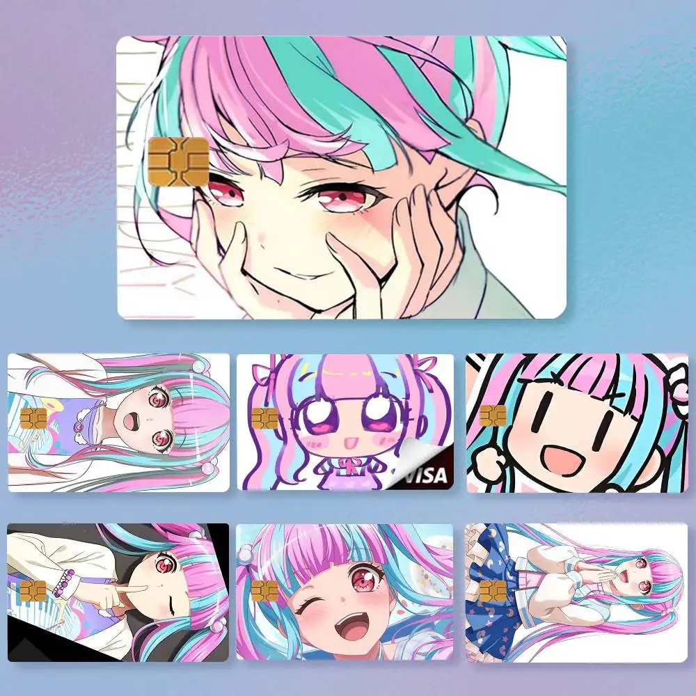 Nyubara Reona BanG Dream Anime Credit Card HD Stickers Premium matte film effectively prevents
