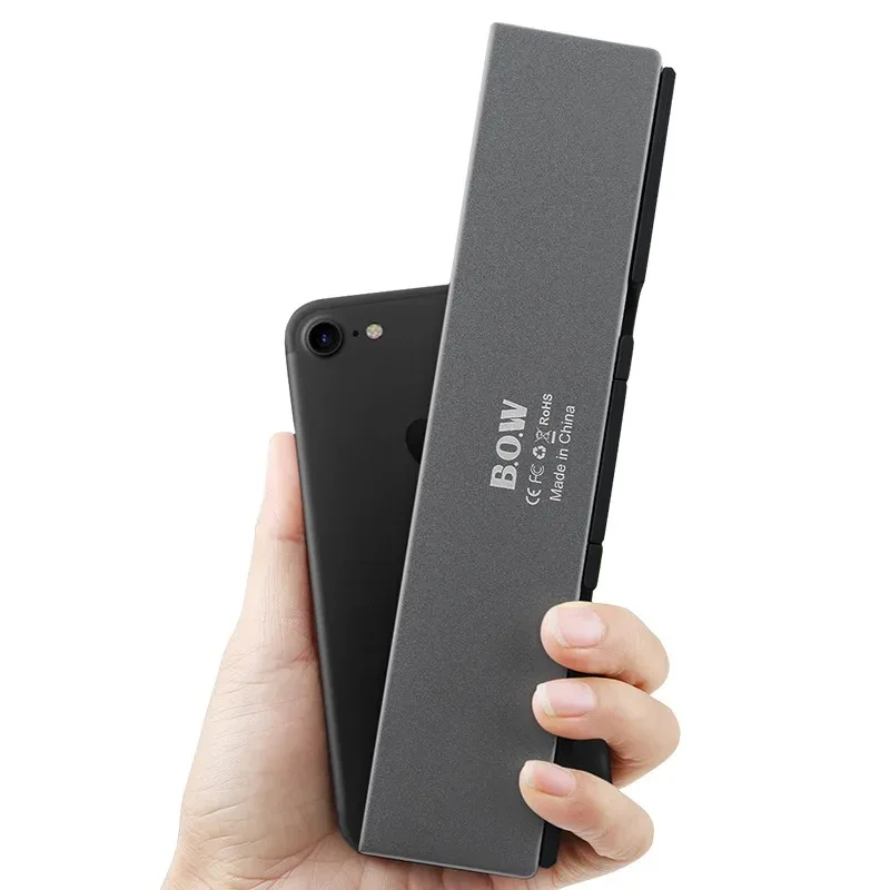 

Folding Bluetooth keyboard Apple Android is universal for Xiaomi phablet