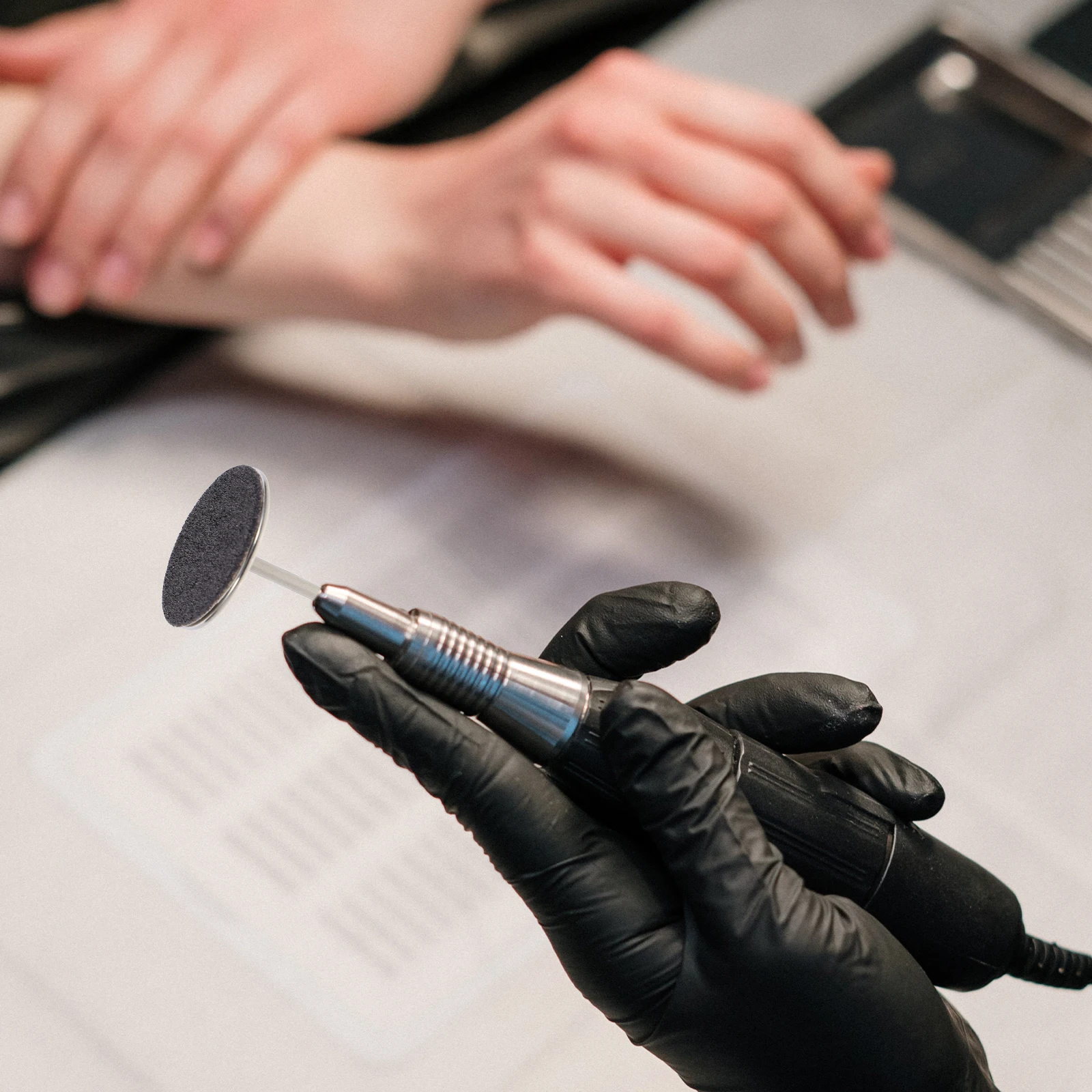 1 ensemble de tranches de meulage exfoliantes, ensemble de disques de ponçage pour pédicure, pour l'élimination des ongles, meulage des callosités, manucure, disque de papier de verre pour peau morte