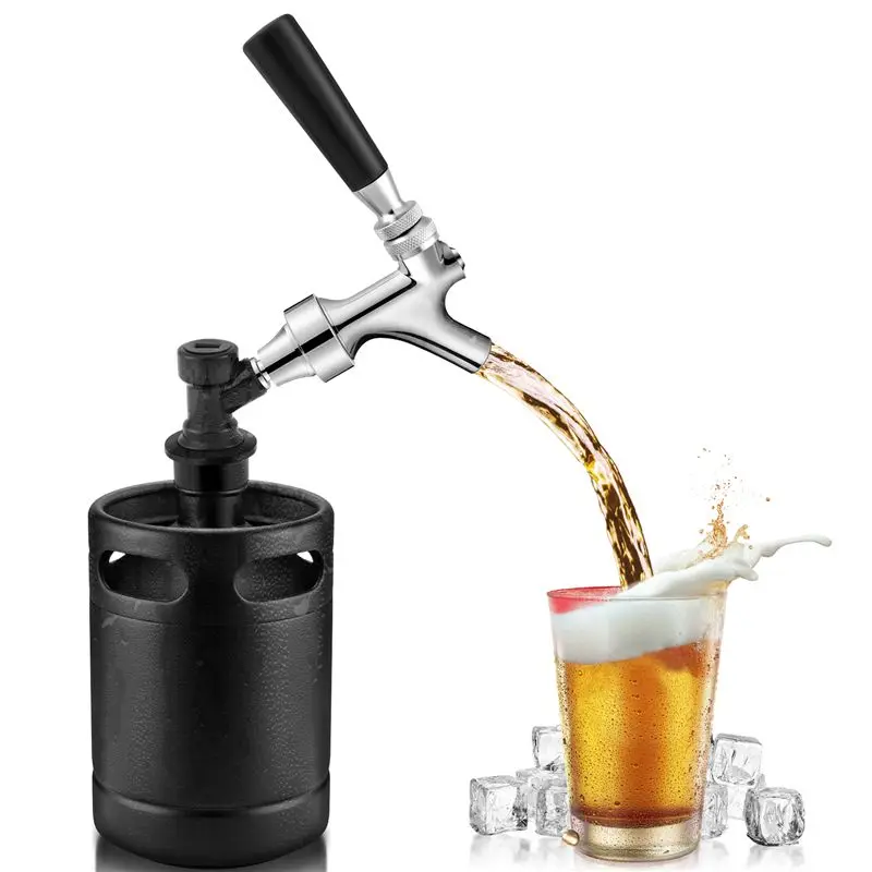 ABKW-Kit de grifo de cerveza con sistema Ball Lock, para cerveza de barril casera, barriles Cornelius y Corny, sistema Ball Lock para líquidos, torre de cerveza para fiestas y pícnics