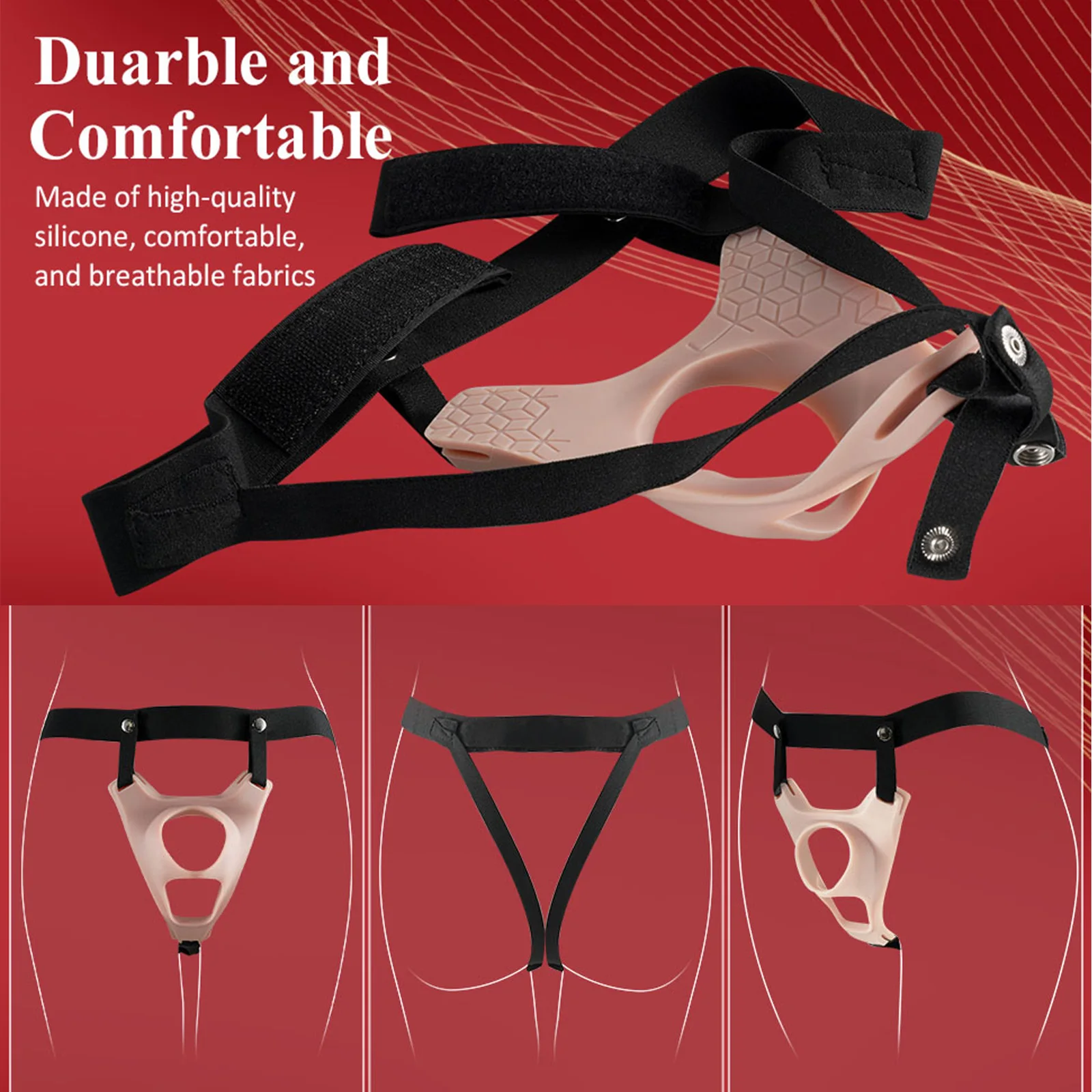 Strapon Realistic Dildo Pants Harness for Men Couples Strap Ons Double Hole Pegging Accessory Belt Erotic Goods Sex Toys Sexshop