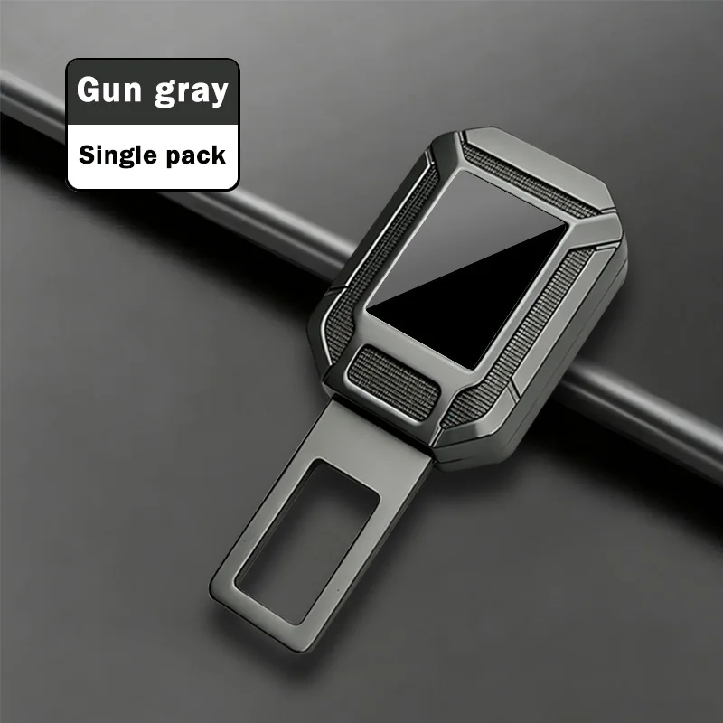 Car Seatbelt Lock Buckle Extender Thick Insert Plug Socket Safety Belt Extension Clip Auto Safety Buckle
