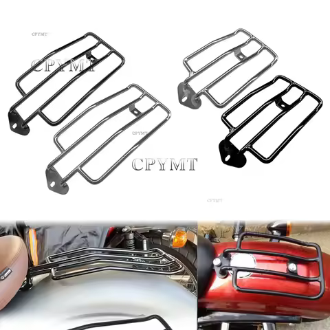 fit for Harley Sportster Iron XL883 XL1200 2004-2019 Long/Short Motorcycle Rear Solo Seat Fender Luggage Rack Support