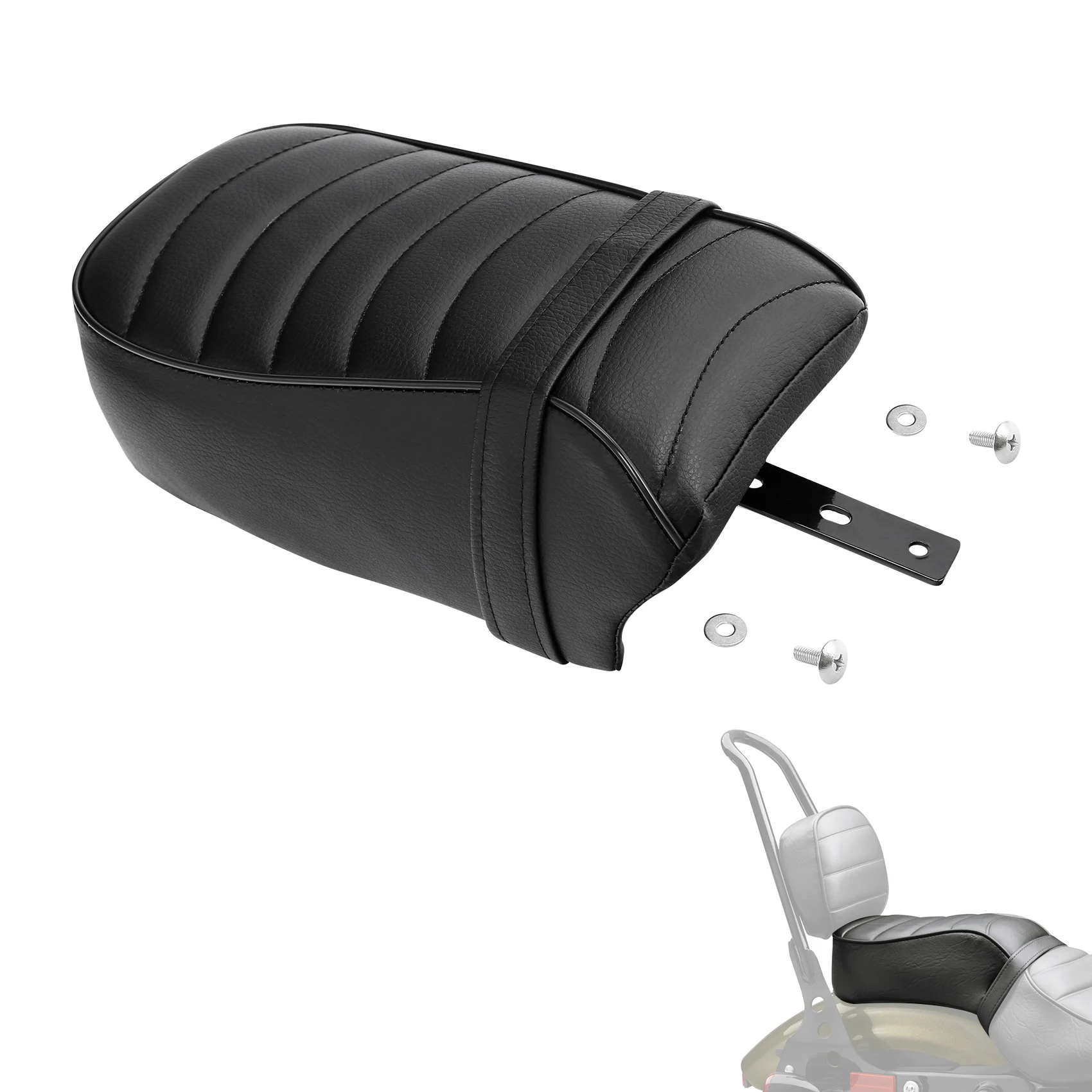 

Rear Passenger Seat For Harley Sportster Iron 883 2016-2022 XL1200NS 2018-2022