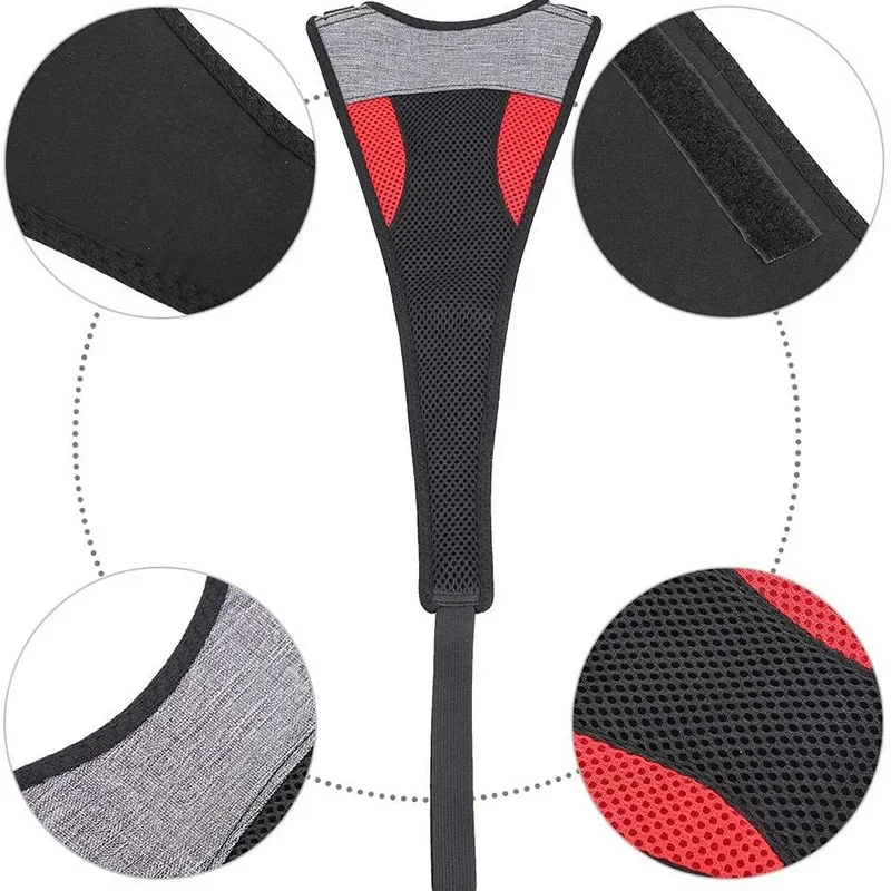 إطار مدرب الدراجة الجبلية الداخلي، غطاء حماية للعرق، شبكة الماسك تمتص حزام العرق، حزام تدريب توربو مرن